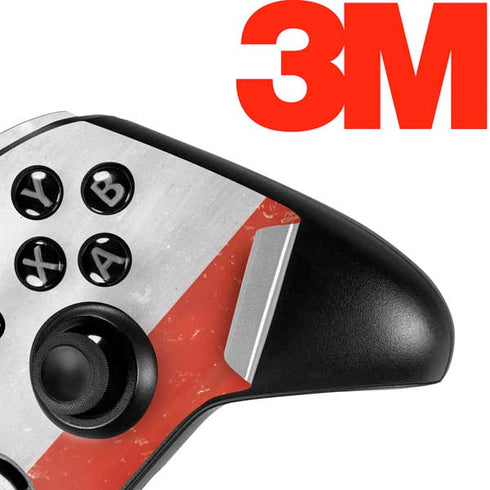 Chile Flag Distressed Xbox One Elite Controller Skin