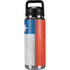 Chile Flag Distressed YETI Rambler 26oz Bottle Skin