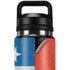 Chile Flag Distressed YETI Rambler 26oz Bottle Skin