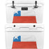 Chile Flag Distressed YETI Tundra 45 Hard Cooler Skin