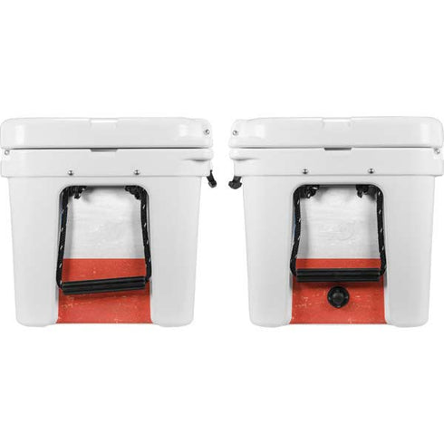 Chile Flag Distressed YETI Tundra 45 Hard Cooler Skin