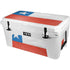 Chile Flag Distressed YETI Tundra 65 Hard Cooler Skin