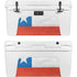 Chile Flag Distressed YETI Tundra 75 Hard Cooler Skin