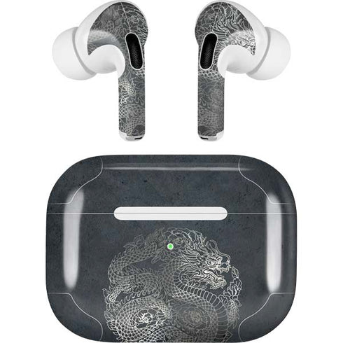 Chinese Black Dragon AirPods Pro 2nd Gen Skin