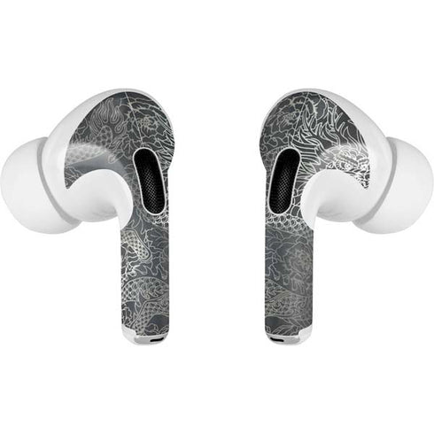 Chinese Black Dragon AirPods Pro 2nd Gen Skin