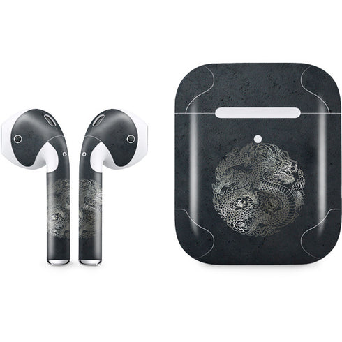 Chinese Black Dragon Apple AirPods 2 Skin