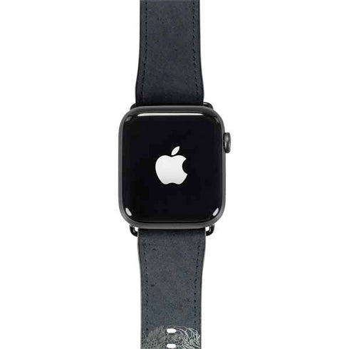 Chinese Black Dragon Apple Watch Band 42-44mm
