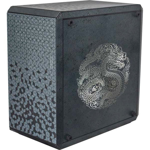 Chinese Black Dragon Cooler Master MasterBox Q300L Mini Tower Skin