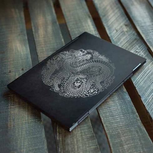 Chinese Black Dragon HP Envy Skin