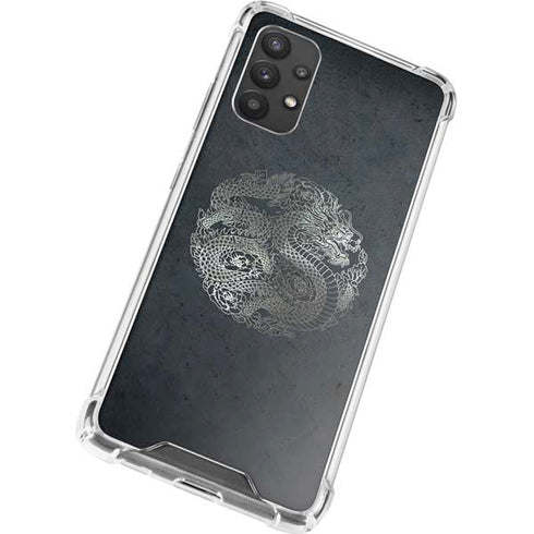 Chinese Black Dragon Galaxy A32 5G Clear Case