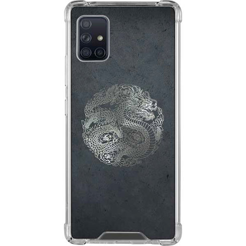 Chinese Black Dragon Galaxy A51 5G Clear Case