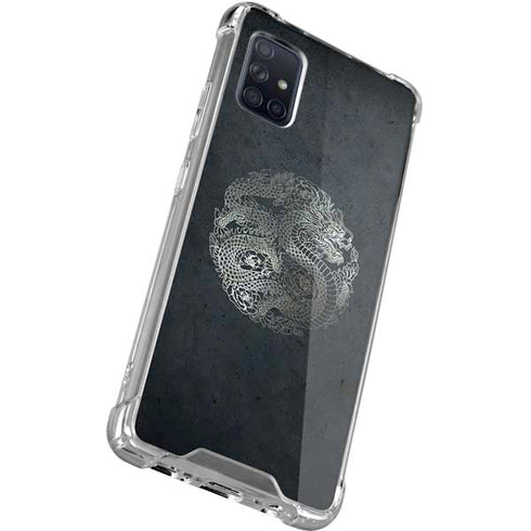 Chinese Black Dragon Galaxy A51 5G Clear Case