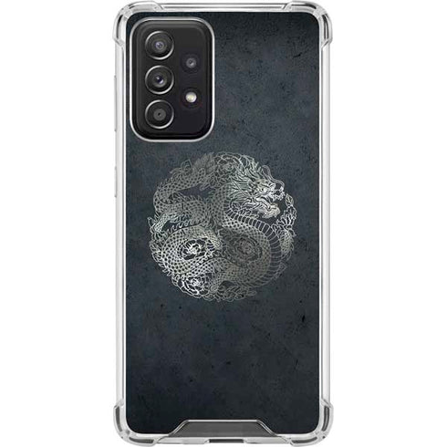 Chinese Black Dragon Galaxy A52 5G Clear Case