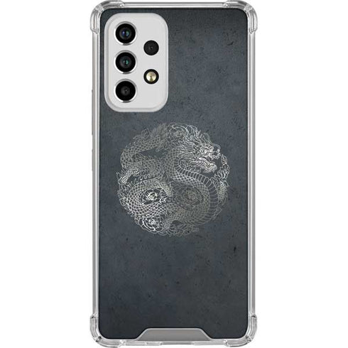 Chinese Black Dragon Galaxy A53 5G Clear Case