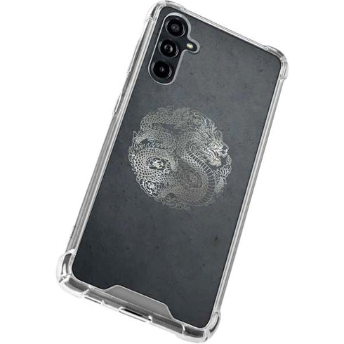 Chinese Black Dragon Galaxy A54 5G Clear Case