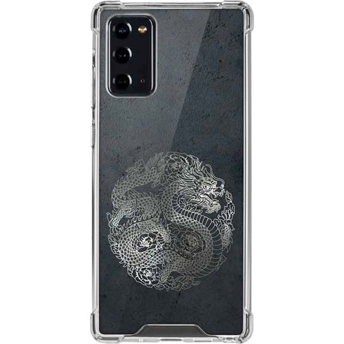 Chinese Black Dragon Galaxy Note20 5G Clear Case