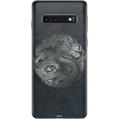 Chinese Black Dragon Galaxy S10 Skin