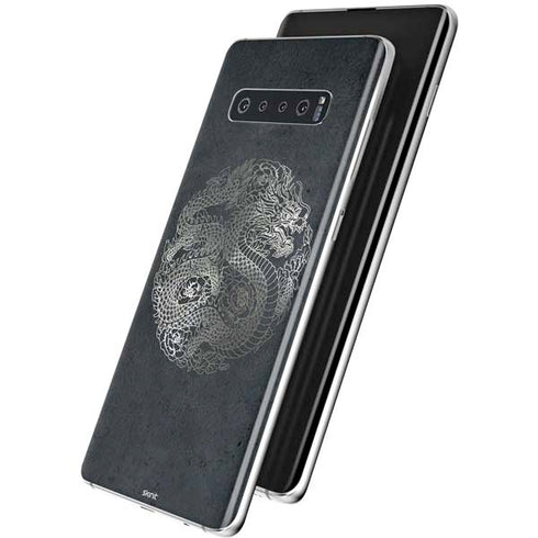 Chinese Black Dragon Galaxy S10 Skin