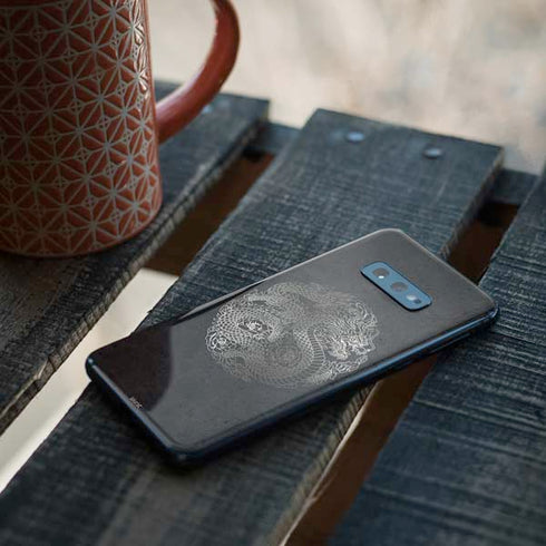 Chinese Black Dragon Galaxy S10e Skin