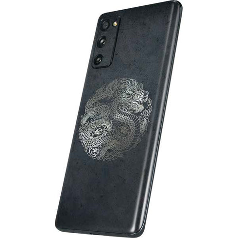 Chinese Black Dragon Galaxy S20 Fan Edition Skin