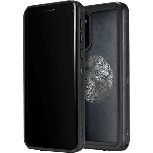 Chinese Black Dragon Galaxy S20 Plus Waterproof Case