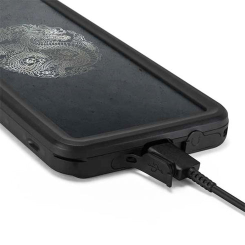 Chinese Black Dragon Galaxy S20 Plus Waterproof Case