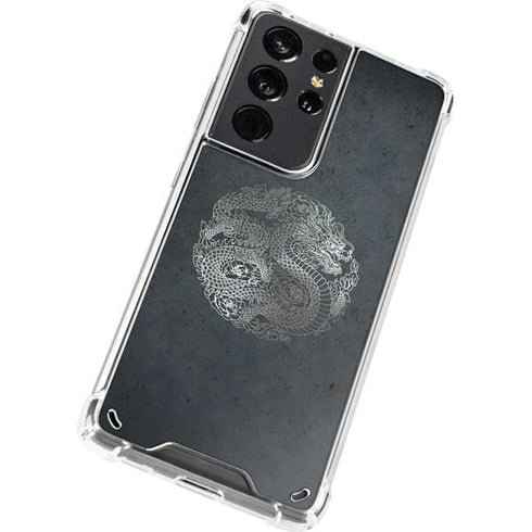 Chinese Black Dragon Galaxy S21 Ultra 5G Clear Case