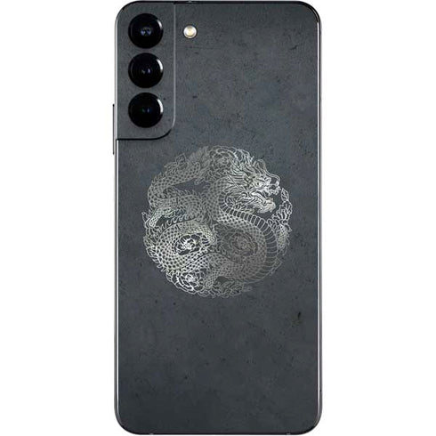 Chinese Black Dragon Galaxy S22 Plus Skin