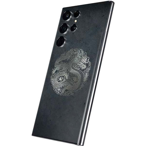 Chinese Black Dragon Galaxy S22 Ultra Skin