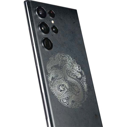 Chinese Black Dragon Galaxy S22 Ultra Skin