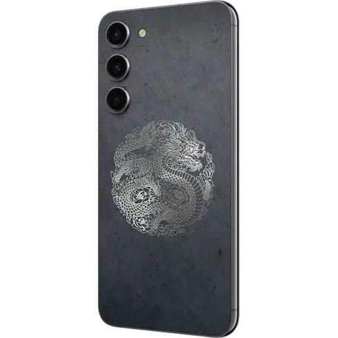 Chinese Black Dragon Galaxy S23 Plus Skin