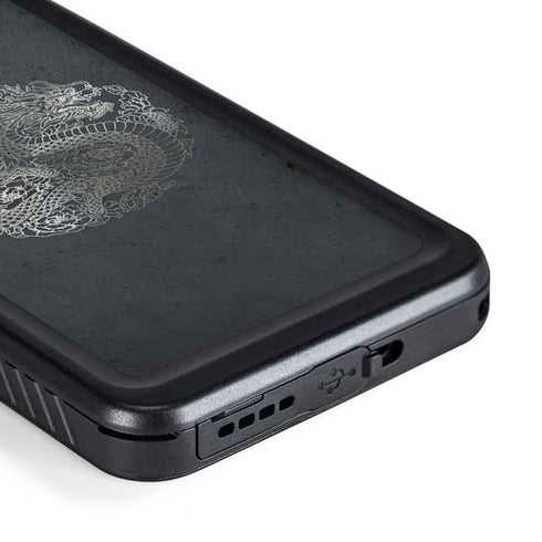 Chinese Black Dragon Galaxy S23 Plus Waterproof Case