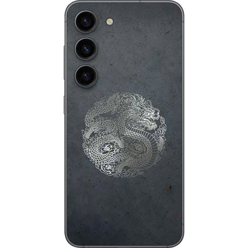 Chinese Black Dragon Galaxy S23 Skin