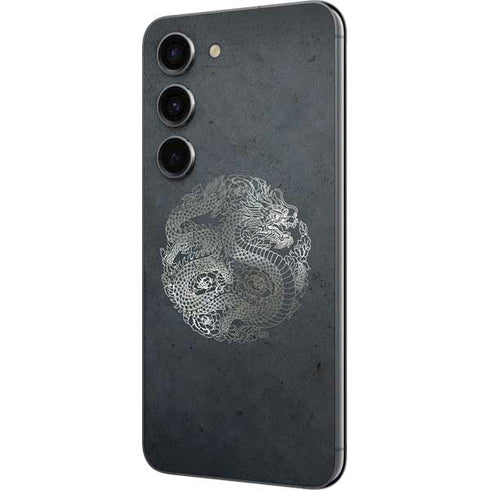 Chinese Black Dragon Galaxy S23 Skin