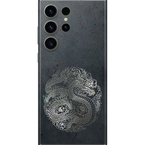Chinese Black Dragon Galaxy S23 Ultra Skin