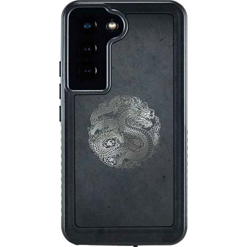 Chinese Black Dragon Galaxy S23 Waterproof Case