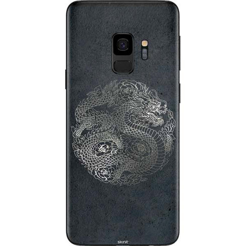 Chinese Black Dragon Galaxy S9 Skin