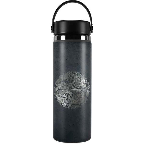 Chinese Black Dragon Hydro Flask 20oz Wide Mouth Skin