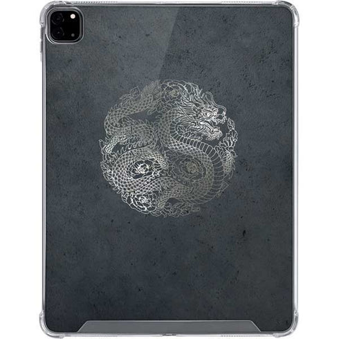 Chinese Black Dragon iPad Pro 12.9in (2020) Clear Case