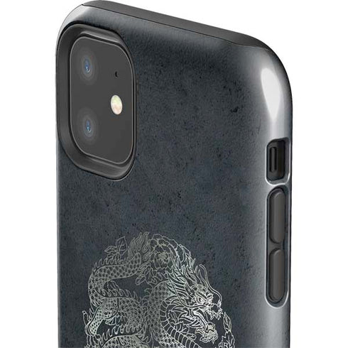 Chinese Black Dragon iPhone 11 Impact Case