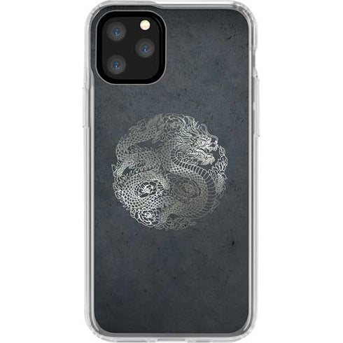 Chinese Black Dragon iPhone 11 Pro Clear Case