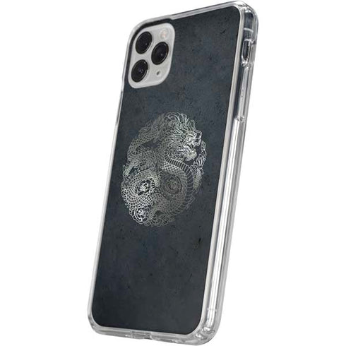 Chinese Black Dragon iPhone 11 Pro Clear Case