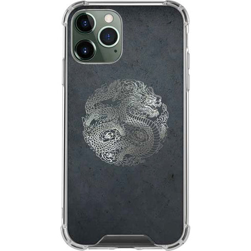 Chinese Black Dragon iPhone 11 Pro Max Clear Case