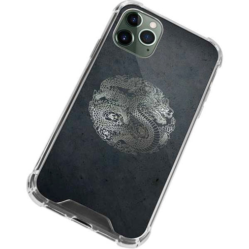 Chinese Black Dragon iPhone 11 Pro Max Clear Case