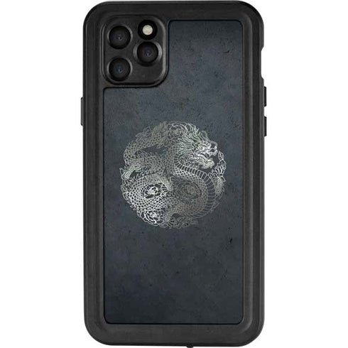 Chinese Black Dragon iPhone 11 Pro Max Waterproof Case
