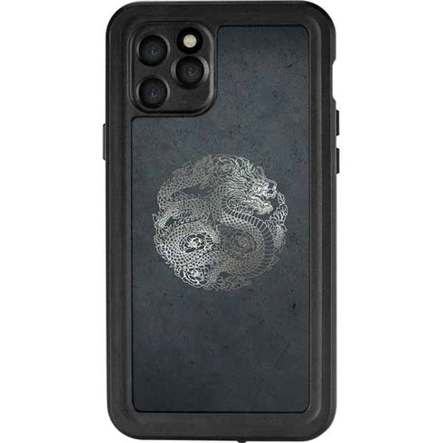 Chinese Black Dragon iPhone 11 Pro Waterproof Case