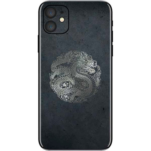Chinese Black Dragon iPhone 11 Skin
