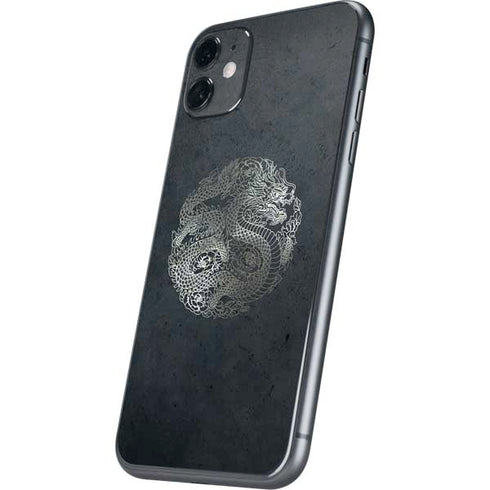 Chinese Black Dragon iPhone 11 Skin