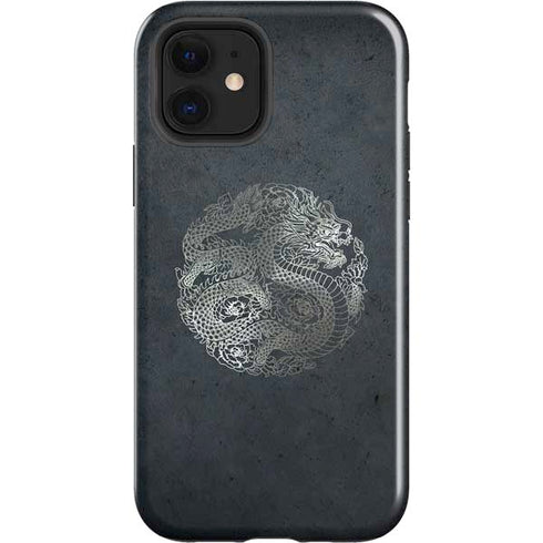 Chinese Black Dragon iPhone 12 Impact Case
