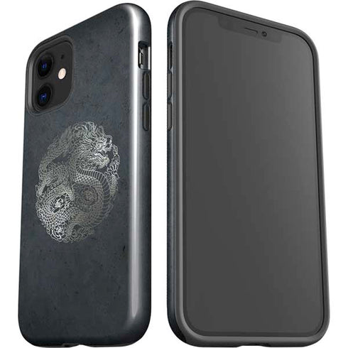 Chinese Black Dragon iPhone 12 Impact Case